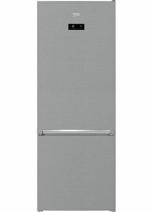 Холодильники beko rcne 560e 35zxb двокамерний нержавіюча сталь