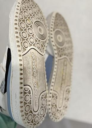 Кросівки чоловічі adidas високі білі 6