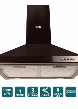 Витяжки ventolux lazio 60 br (1000) led