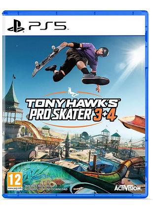 Игра консольная ps5 tony hawk pro skater 3+4, bd диск