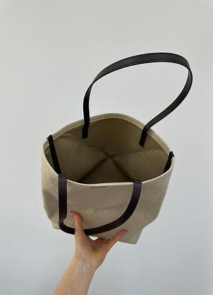 Сумка medium puzzle textile tote bag 9