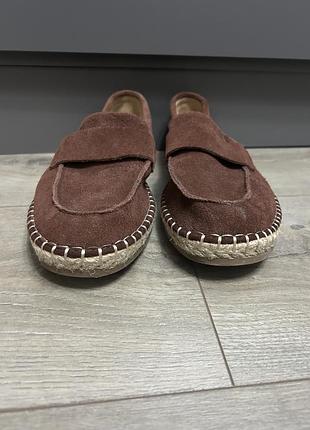 Шкіряні еспадрільї zara 4
