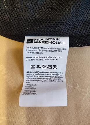 Брюки чоловічі mountain warehouse чорні 4