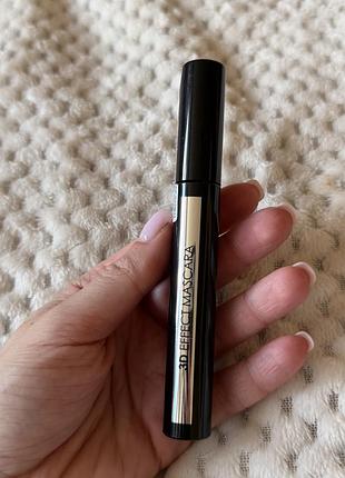 Туш для вій lamel 3d effect mascara чорна