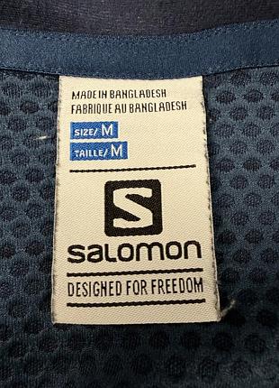 Флісова кофта salomon outrack half zip fleece navy m 5