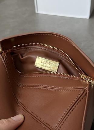Сумка mini puzzle bag brown 10