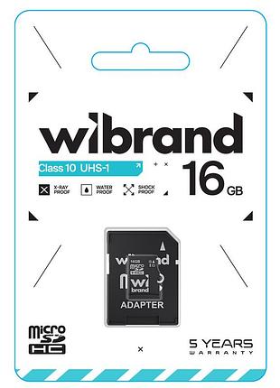 Карта пам'яті microsdhc ( ) wibrand class (adapter sd) ( ) 2