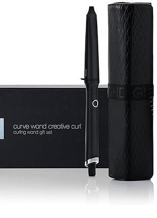 Плойка для завивки 28-23 мм ghd curve creative curl wand 020224 уникальный конический цилиндр для завивки