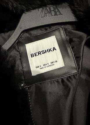 Шубка шуба бомбер bershka куртка 9