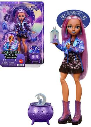 Кукла лейла moonspell magic от monster high – чалунка кристаллов