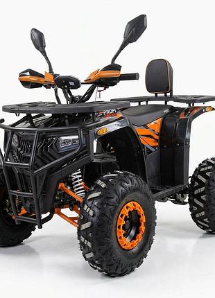 Квадроцикл atv007-2-7 мотор 1500w акумулятор 60v20ah bluetooth 3 швидкості led до 82 кг чорно-помаранчевий (atv007-2-7)