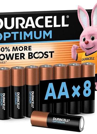 Батарейка duracell optimum (8шт) ( ) 2