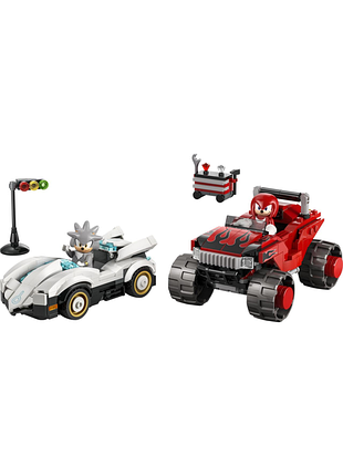 Конструктор lego sonic автомобиль сильвера vs. монстр грузовика накза