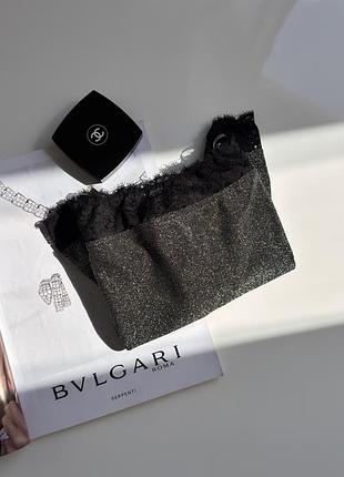 Лонгслів жіночий intimissimi shimmer all night з відкритими плечима, чорний, розмір s