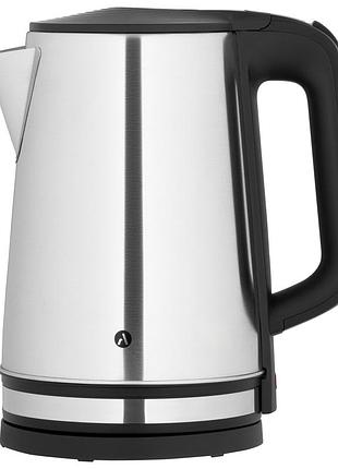 Електрочайник ardesto ekl-t32s 2.2л, 1500вт, нерж. сталь, сріблястий