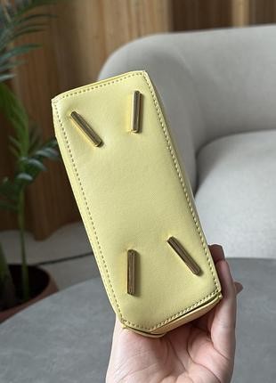 Сумка mini puzzle bag yellow 4