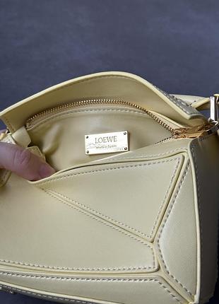 Сумка mini puzzle bag yellow 10