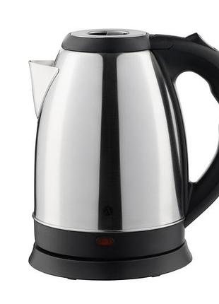 Електрочайник ardesto ekl-t30, 1.7л, метал, сріблястий