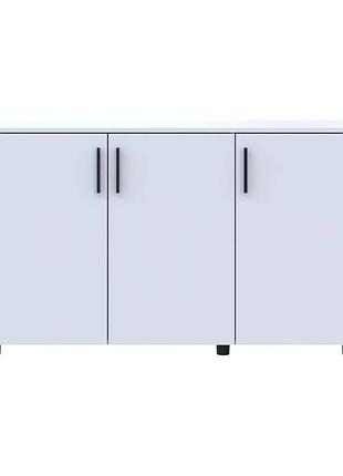 Комод doros торн білий дсп 135х51.6х80 ( ) 5