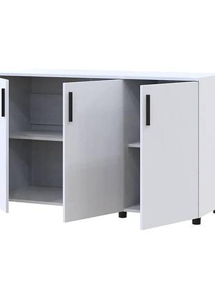 Комод doros торн білий дсп 135х51.6х80 ( ) 9