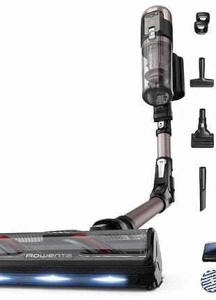 Пилосос rowenta безпровідний x-force flex 16.60 aqua animal, 315вт, вологе прибирання, конт пил -0.65л, автон. робота до 120хв,