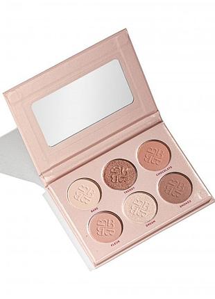 Палетка тіней для повік match eyeshadow palette (6 colors) bogenia bg908