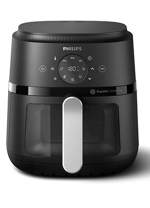 Мультипіч philips ovi digital, 1500вт, чаша-4.2л, сенсорне керування, 13 авто. програм, віконце, пластик, чорний