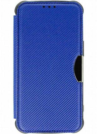 Кожаный чехол-книжка getman razor (pu) для samsung galaxy a15 4g/5g / m15 5g blue