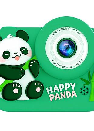 Дитячий фотоапарат, green panda