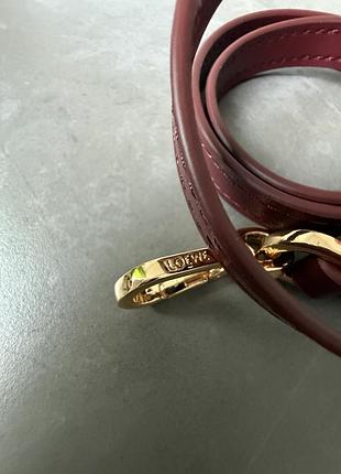 Сумка mini puzzle bag burgundy 8