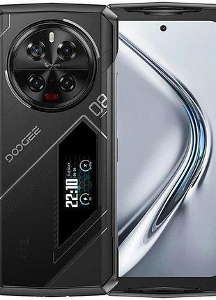 Смартфон doogee v40 pro 5g 6.78" 16/512гб, 2sim, 8680ма•год, сірий (камера нічного бачення)
