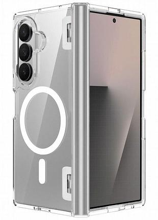 Чехол pc pure case with magnetic fit для samsung galaxy z fold8 ultra clear