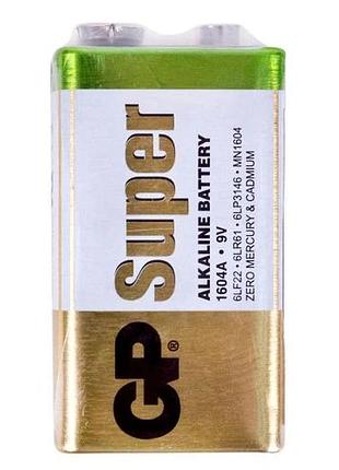 Батарейка крона gp super alkaline тех.пак. (1шт) ( )