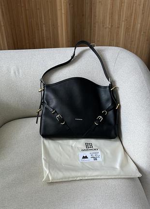 Сумка voyou leather bag black 4