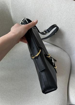 Сумка voyou leather bag black 7