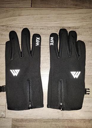 Новые зимние спортивные перчатки westwood fox rc9 (размер l, термо) маломерят