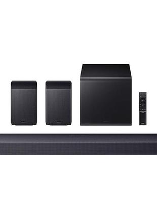 Саундбар samsung hw-q930h 580вт, 9.1.4, bt, hdmi-earc, wi-fi, саб, dolby atmos, черный