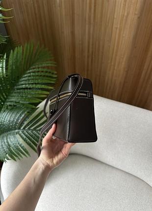 Сумка extra bag l23 chocolate leather 4