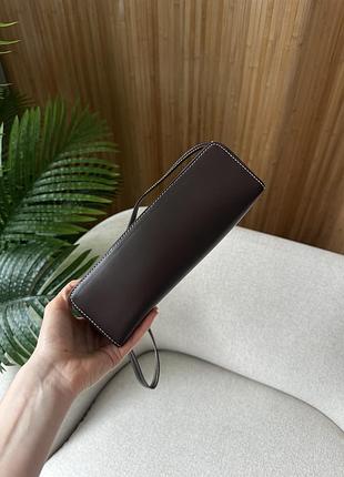 Сумка extra bag l23 chocolate leather 8