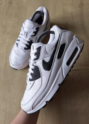 Круті чоловічі шкіряні кросівки nike, оригінал,, модель 2023 року, р.42.