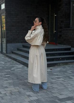 Крутезний тренч 2 кольори 9