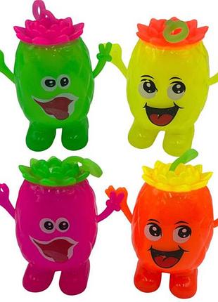 Игрушка-антистресс «ананас» см, микс цветов, 12 шт