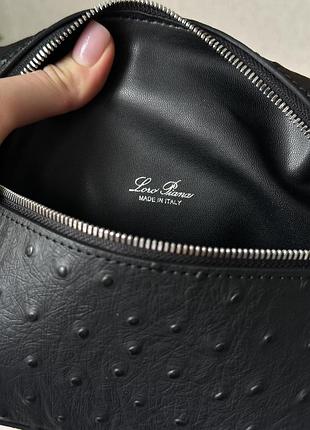 Сумка extra bag 19 ostrich leather black 10
