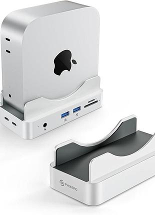 Док-станция phixero minidock desktop stand вертикальная подставка для mac mini m4/m4 pro