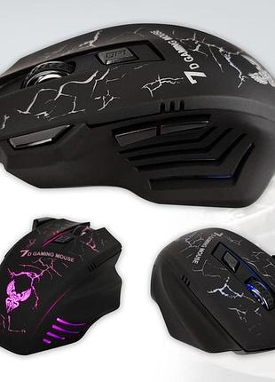 Мышка проводная игровая gaming mouse /. м черная с подсветкой ( )