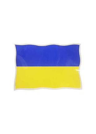 Наклейка "прапор україни" 10см*7см