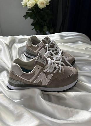 New balance 574 grey-white, new balance 574, жіночі new balance 574