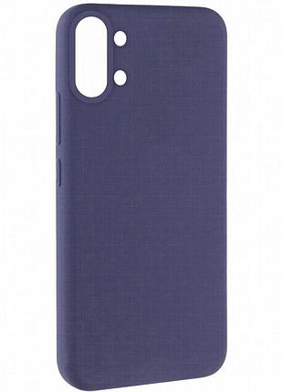 Чехол silicone cover lakshmi (aaa) для xiaomi poco x8 pro max темно-синий / midnight blue