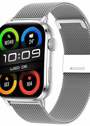 Смарт-часы wiwu sw08 smart sports watch (call version) silver