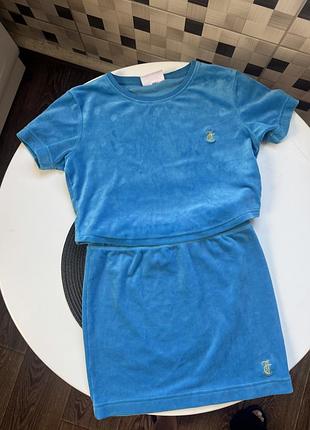 Велюровий костюмчик juicy cuture